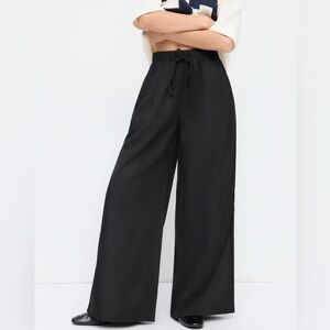NWT Cider 2x Elegant Black Wide-Leg Pants